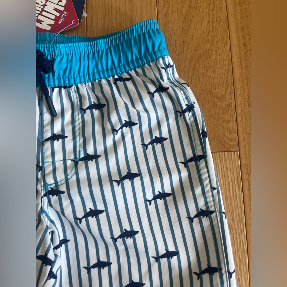 NWT Hatley silhouette shark board shorts - Picture 2 of 3